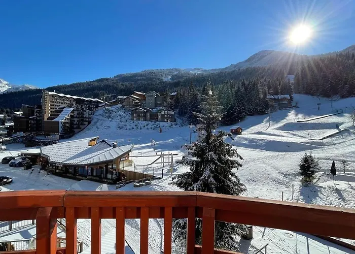 Апартаменты Le Cerf- T2 Sur Front De Neige - La Tania