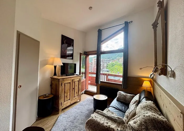 Le Cerf- T2 Sur Front De Neige - La Tania * كورشوفيل