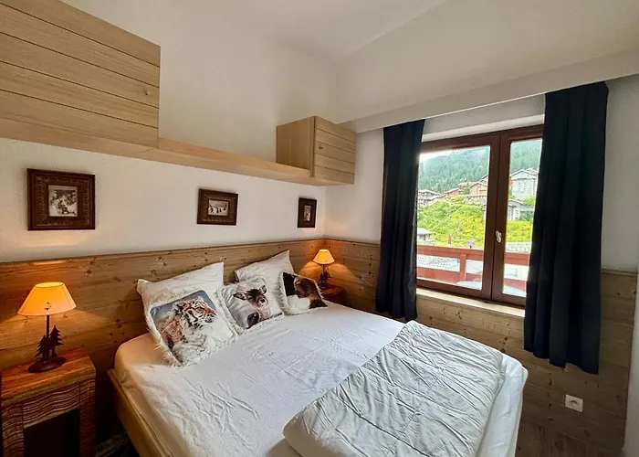 Le Cerf- T2 Sur Front De Neige - La Tania شقة *