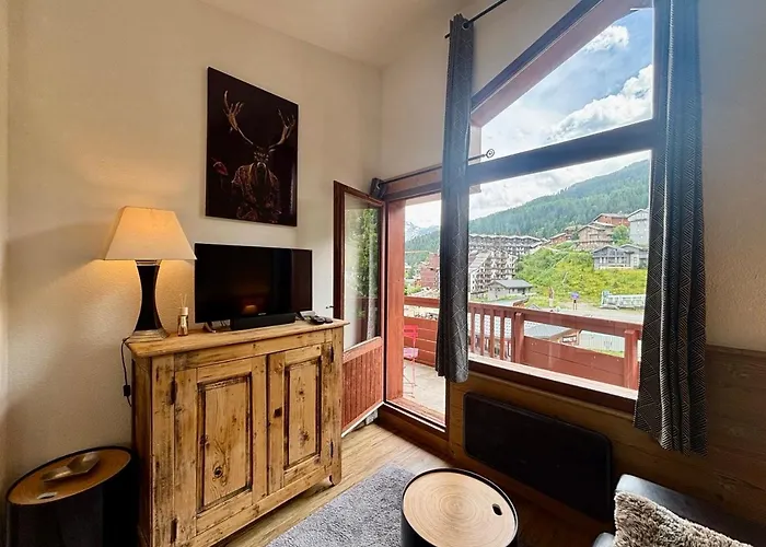 Le Cerf- T2 Sur Front De Neige - La Tania شقة